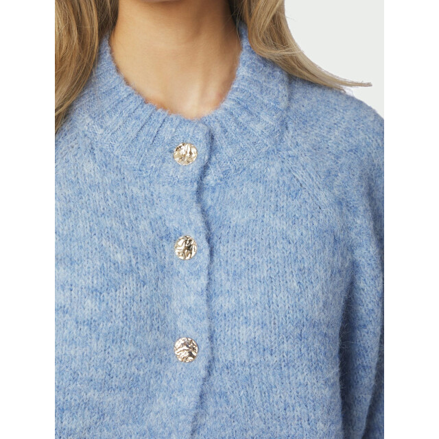 Neo Noir benuta fluffy knit cardigan 165816 142 dusty blue 06741.210.0008 large