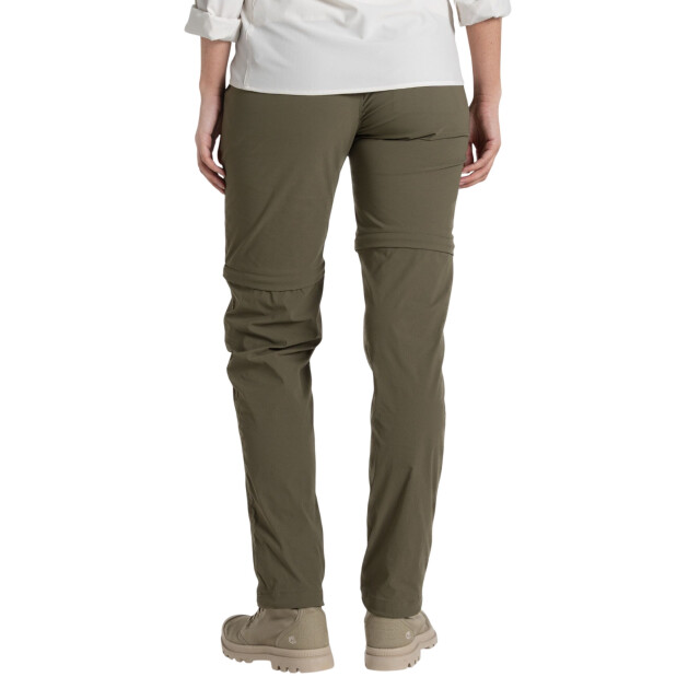 Craghoppers Dames pro iii nosilife convertible broek UTCG2184_wildolive large