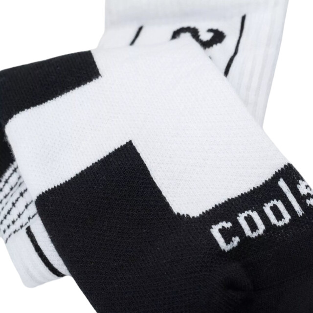 Coolslide Uniseks adult codie sokken UTIG3397_whiteblack large