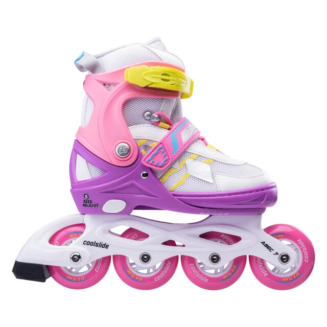 Coolslide Meron inline rolschaatsen voor kinderen/kinderen UTIG4251_whitepinkpurple large