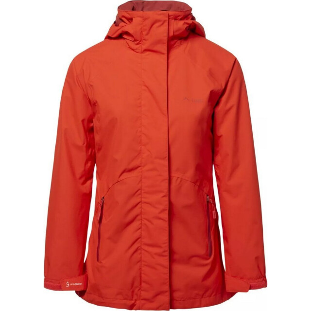 Elbrus Dames makari light waterdichte jas UTIG5192_orangeadechilired large