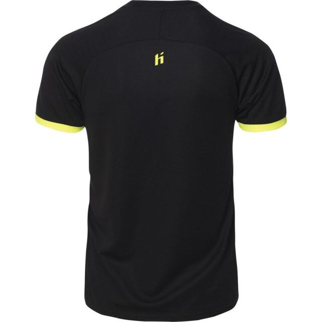 Huari Heren rosario t-shirt UTIG5029_blackbeansafetyyellow large