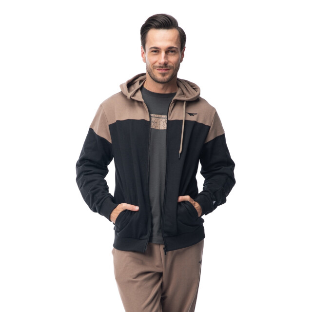 Hi-Tec Heren hiba hoodie UTIG5321_blackfossil large
