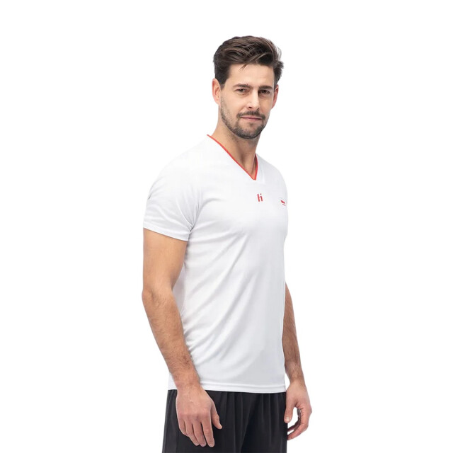 Huari Heren polen t-shirt UTIG5136_brightwhitetomato large