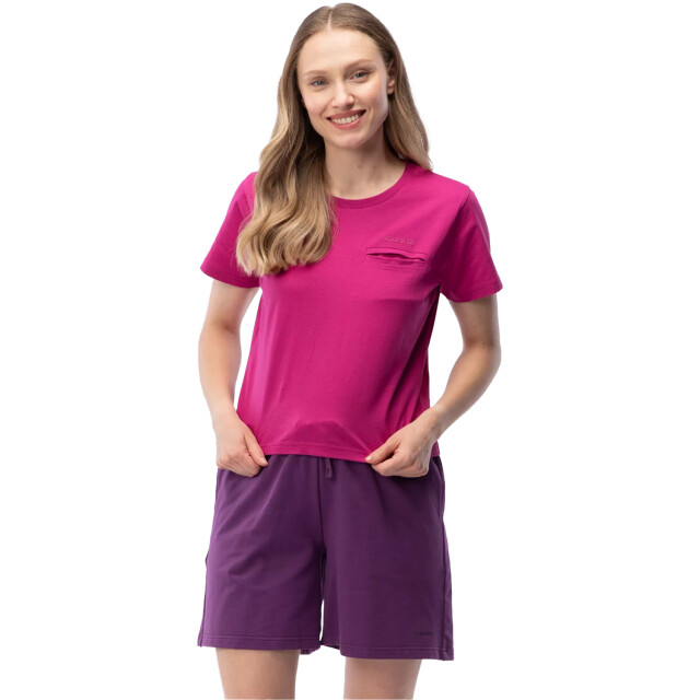 Iguana Dames igwezi t-shirt UTIG5352_fuchsiared large