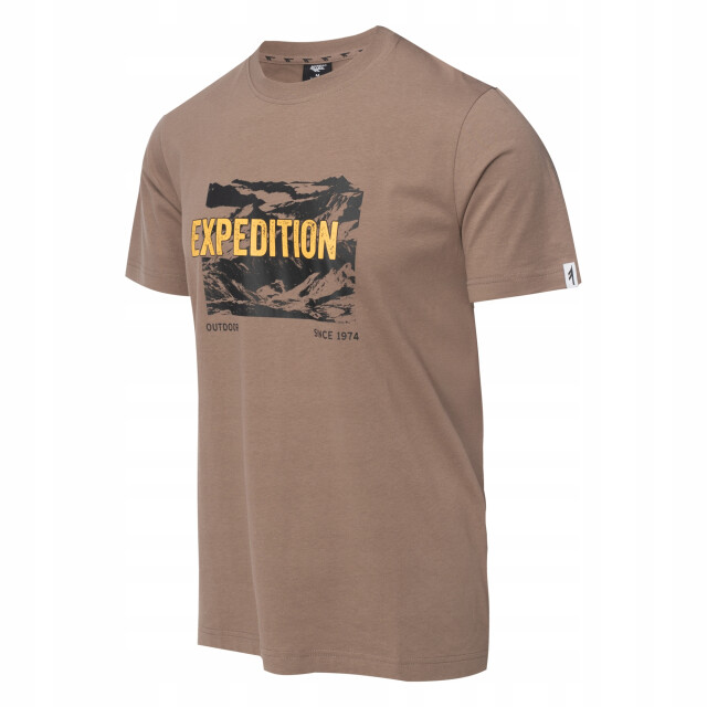 Hi-Tec Heren reman t-shirt met korte mouwen UTIG5438_fossil large