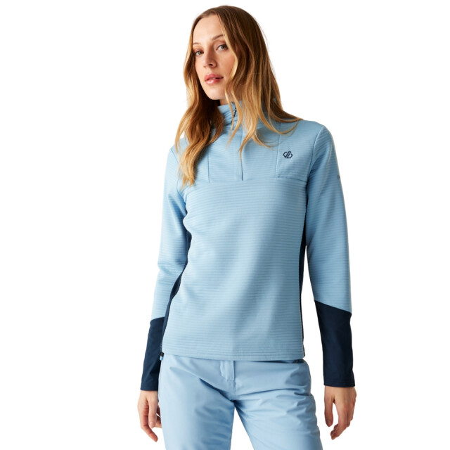 Dare2b Dames core stretch quarter zip midlayer UTRG12307_glacierlakenavy large