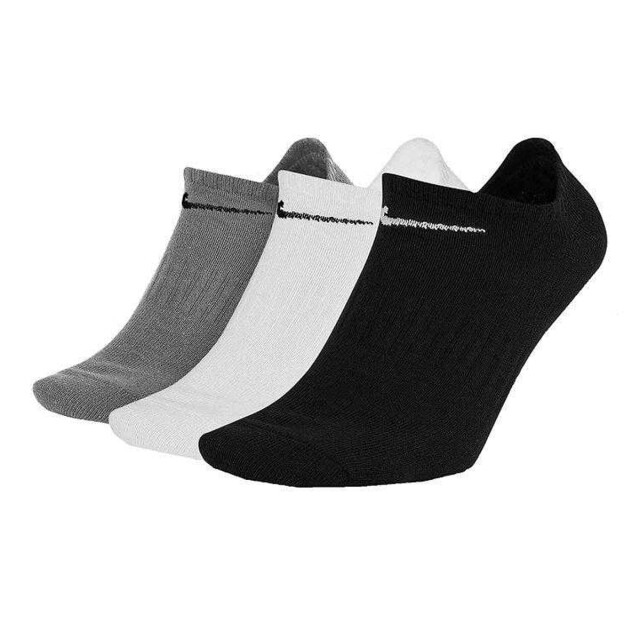 Nike No show everyday sokken voor volwassenen (set van 3) UTPP6764_whiteblackgraphite large