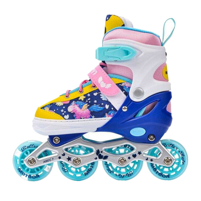 Meteor Dames eenhoorn inline rolschaatsen UTPP6566_multicoloured large