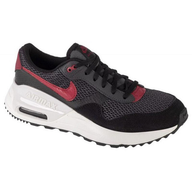 Nike Dames air max system leren trainers UTPP6682_black large