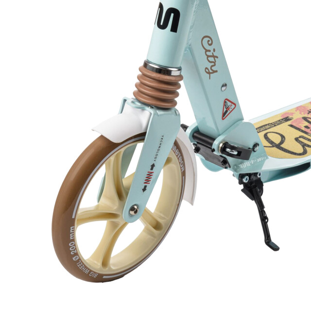 Meteor Freestyle scooter met californisch logo UTPP5998_brownblue large