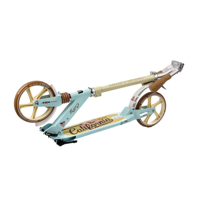Meteor Freestyle scooter met californisch logo UTPP5998_brownblue large