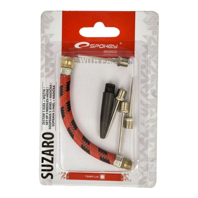 Spokey Suzaro opblaasnaalden set (set van 4) UTPP5581_redsilver large