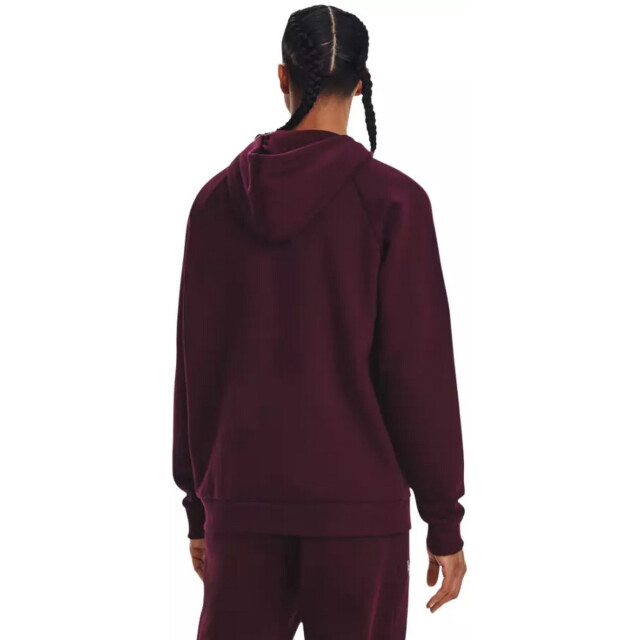 Under Armour Heren rival groot logo fleece training hoodie UTPP5542_maroon large