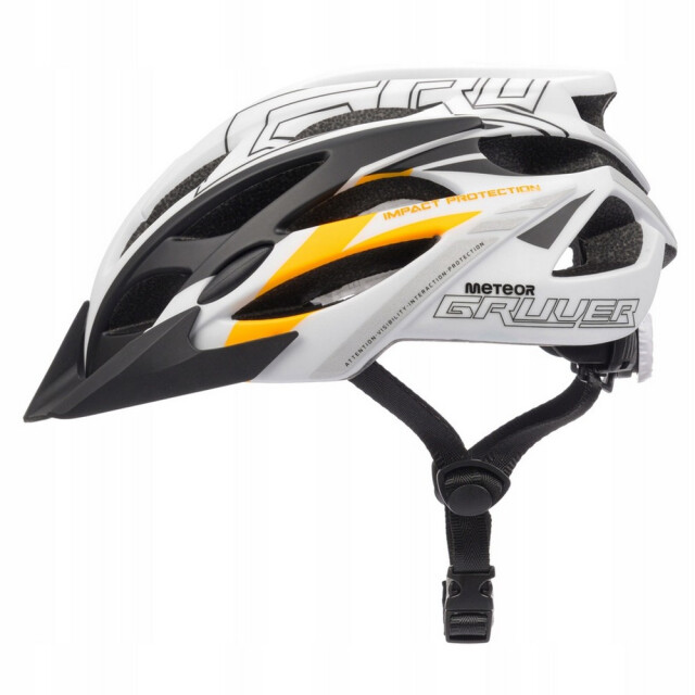 Meteor Gruver logo fietshelm voor volwassenen UTPP554_whiteblackorange large