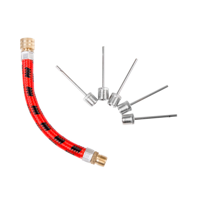 Spokey Suzaro opblaasnaalden set (set van 4) UTPP5581_redsilver large