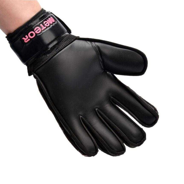 Meteor Keepershandschoenen voor kinderen/kinderen UTPP5094_blackpink large