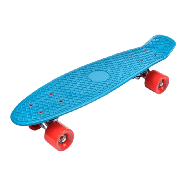 Meteor Plastic skateboard UTPP3631_turquoiseredsilver large