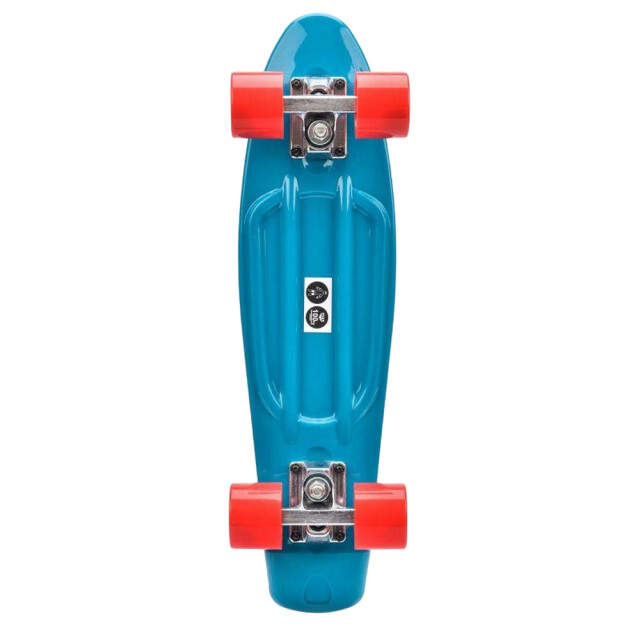 Meteor Plastic skateboard UTPP3631_turquoiseredsilver large