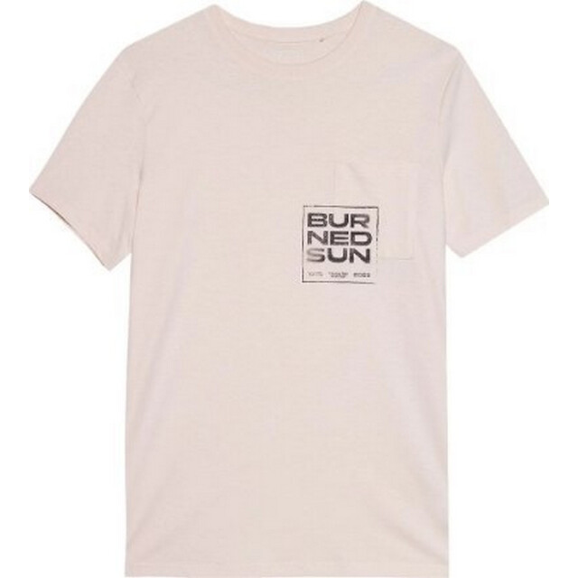 4F Heren verbrand zon t-shirt UTPP1679_beigecream large
