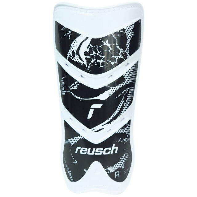 Reusch Heren attrakt lite logo voetbal slip-in scheenbeschermers UTMR78329_whiteblack large