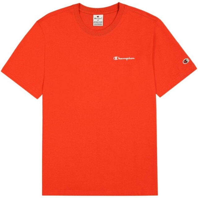 Champion Herenshirt met korte mouwen UTMR342_redorange large