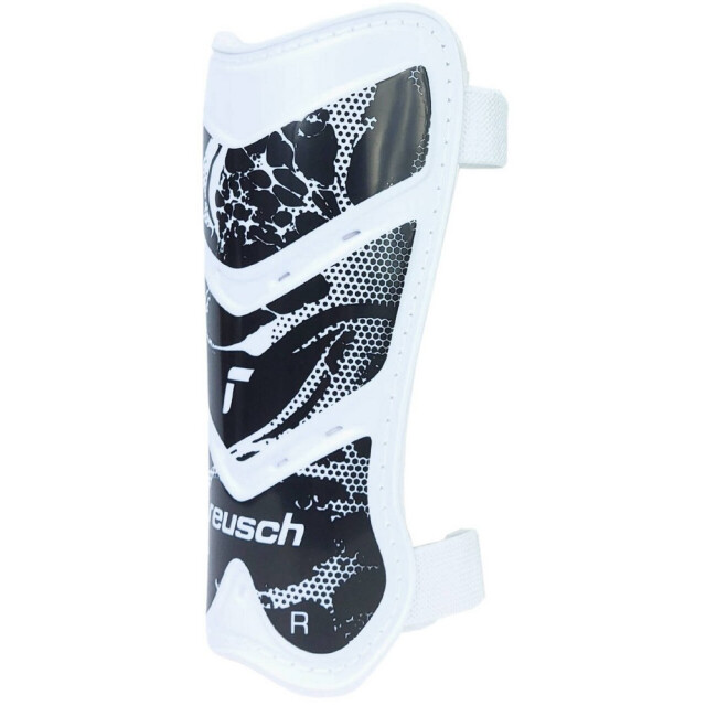 Reusch Heren attrakt lite logo voetbal slip-in scheenbeschermers UTMR78329_whiteblack large