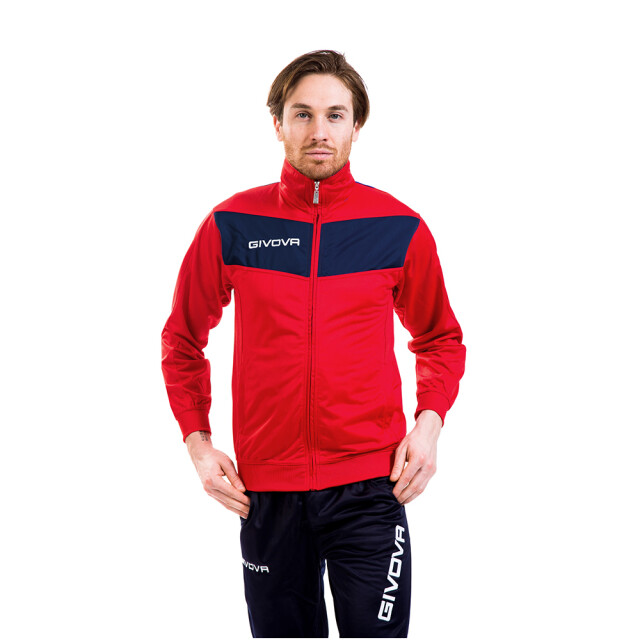 Givova Heren tuta visa trainingspak UTMR2495_rednavy large