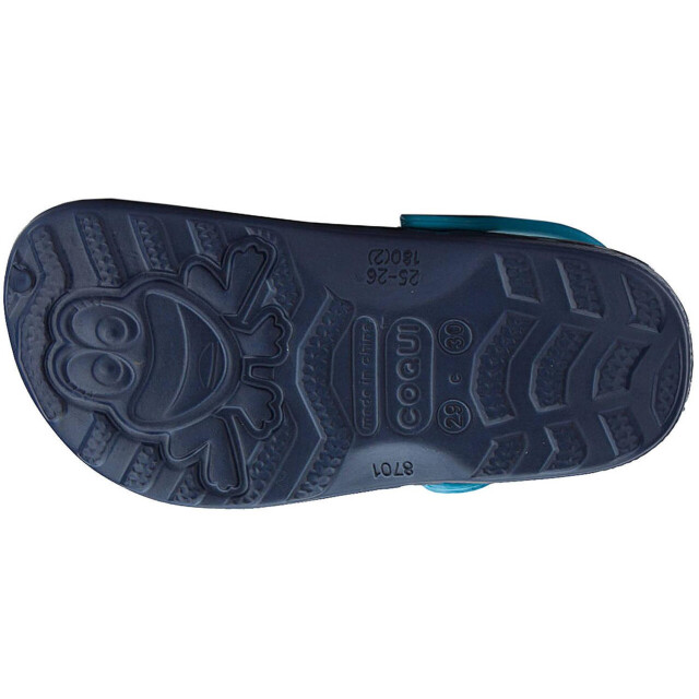 Coqui Kinder/kinder kleine kikker klompen UTMR2126_navyblueblue large