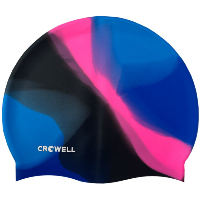 Crowell Multi flame 17 siliconen badmuts UTMR1332_blackbluepink large