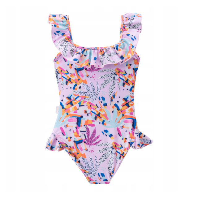 Aquawave Meisjes verona ééndelig badpak UTIG5699_pinkorangeblue large