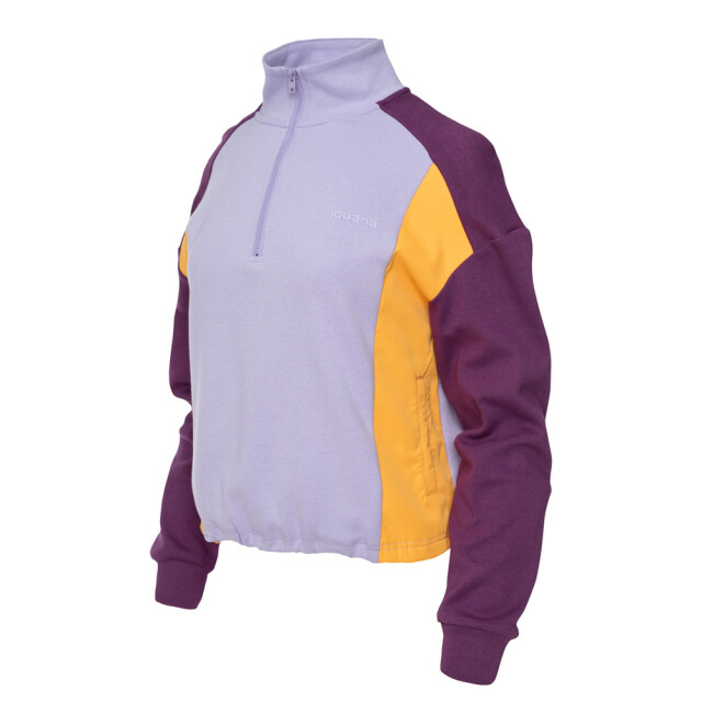 Iguana Dames igtopi sweatshirt UTIG5745_purplepassionjetstream large