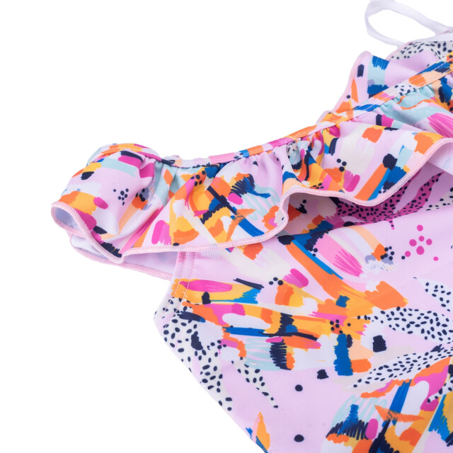 Aquawave Meisjes verona ééndelig badpak UTIG5699_pinkorangeblue large