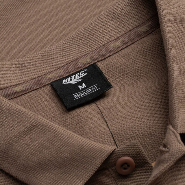 Hi-Tec Heren micko ii poloshirt UTIG5605_fossil large