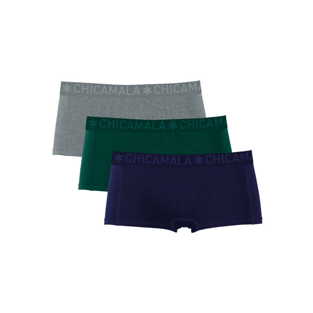 Muchachomalo Meisjes 3-pack boxershorts U-SOLID1215-136J large