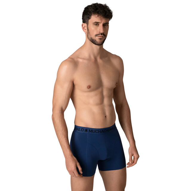 Muchachomalo Heren 12-pack boxershorts print/effen U-GOLDEN1010-15 large