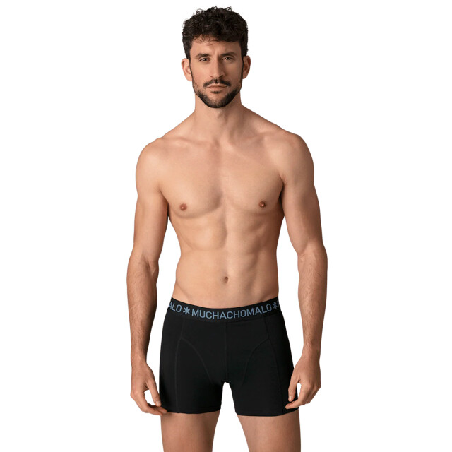 Muchachomalo Heren 12-pack boxershorts print/effen U-GOLDEN1010-15 large