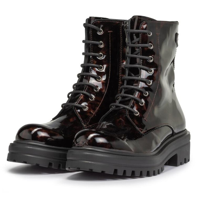 Floris van Bommel SFW-50125 Enkellaarzen Bruin SFW-50125 large