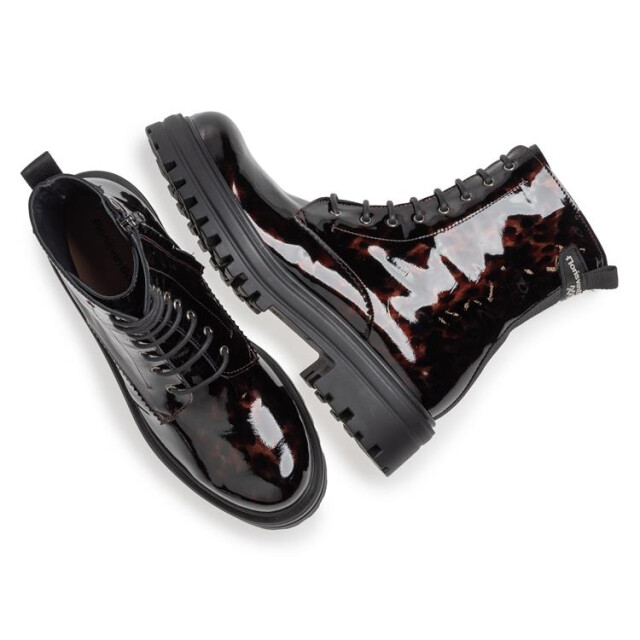 Floris van Bommel SFW-50125 Enkellaarzen Bruin SFW-50125 large