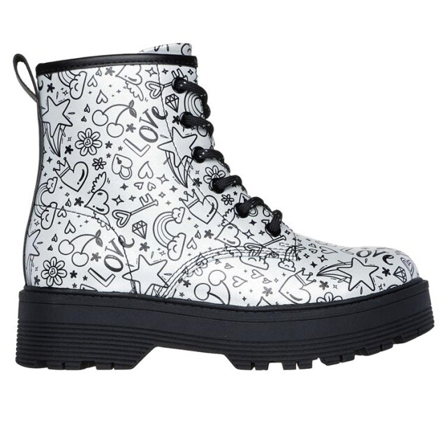 Skechers 303408L Gravlen Hi - Doodle Laarzen Wit 303408L Gravlen Hi - Doodle large