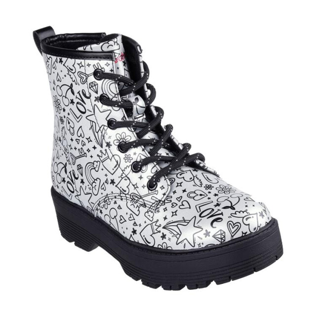 Skechers 303408L Gravlen Hi - Doodle Laarzen Wit 303408L Gravlen Hi - Doodle large