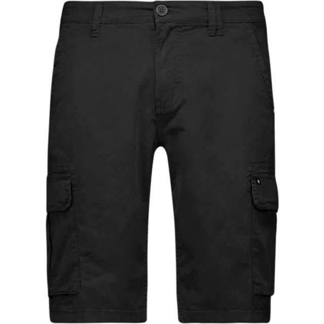 No Excess Short cargo garment dyed + stone wa black 278190313SN-020 large