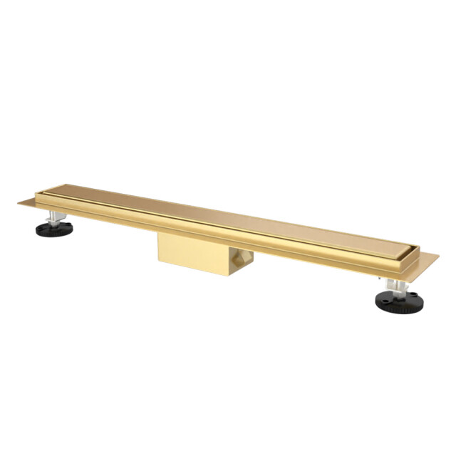 Vtw Living douchegoot rvs mat goud 60 cm geschikt om te betegelen 3433312 large