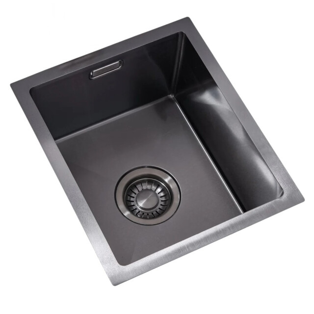 Vtw Living rvs spoelbak 28,5 x 34,5 cm inclusief aansluitset zonder 3433321 large