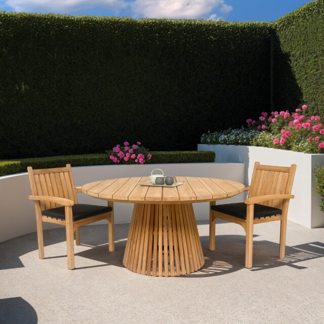 Livingfurn tuinstoel marco - teakhout 3040558 large