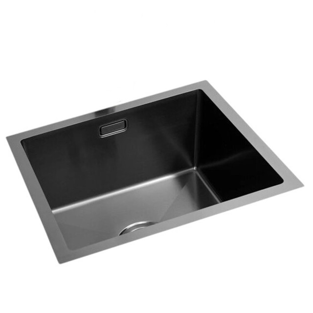 Vtw Living rvs spoelbak 39,5 x 34,5 cm inclusief aansluitset zonder 3433316 large