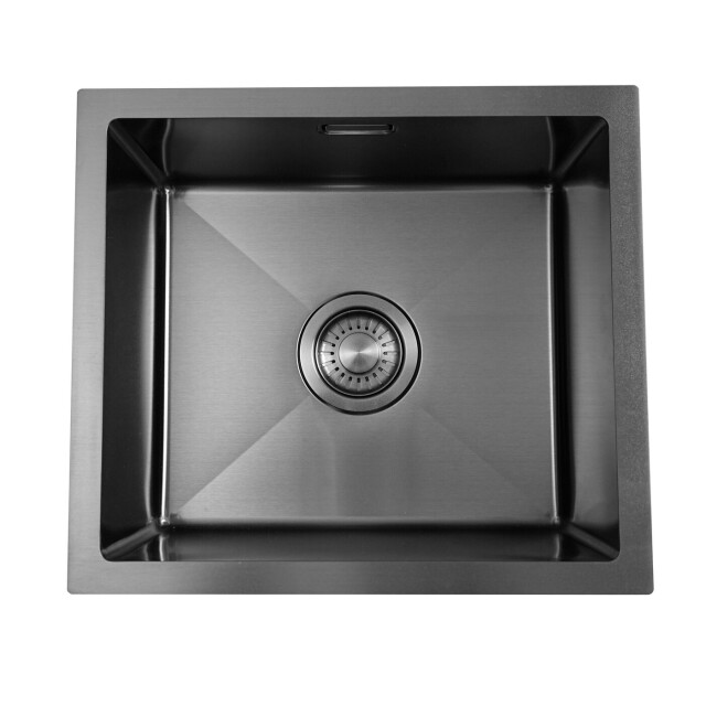 Vtw Living rvs spoelbak 28,5 x 34,5 cm inclusief aansluitset zonder 3433321 large