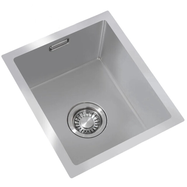 Vtw Living rvs spoelbak 28,5 x 34,5 cm inclusief aansluitset zonder 3433322 large