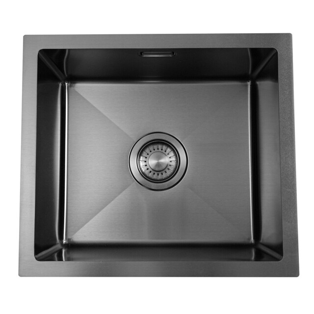 Vtw Living rvs spoelbak 39,5 x 34,5 cm inclusief aansluitset zonder 3433316 large