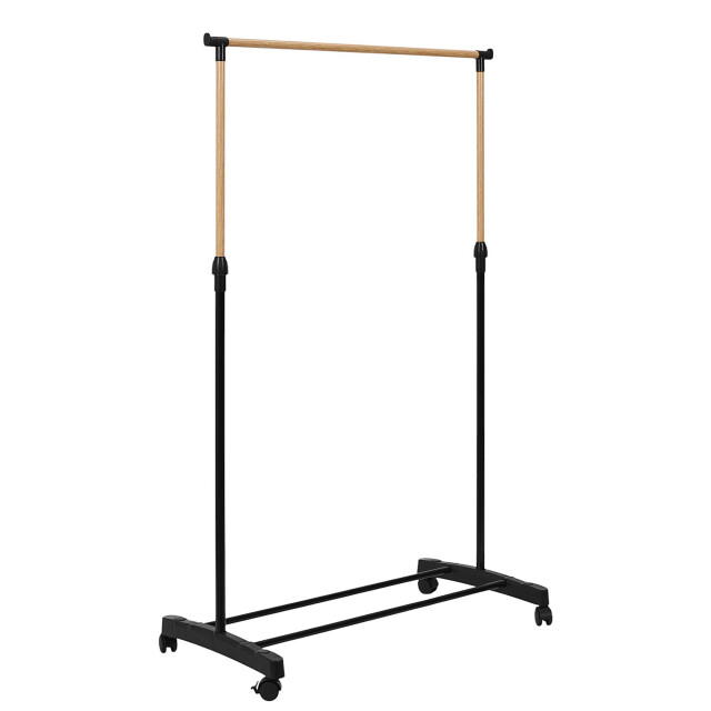 4goodz Kledingrek verrijdbaar en hoogteverstelbaar /bruin 3434880 large